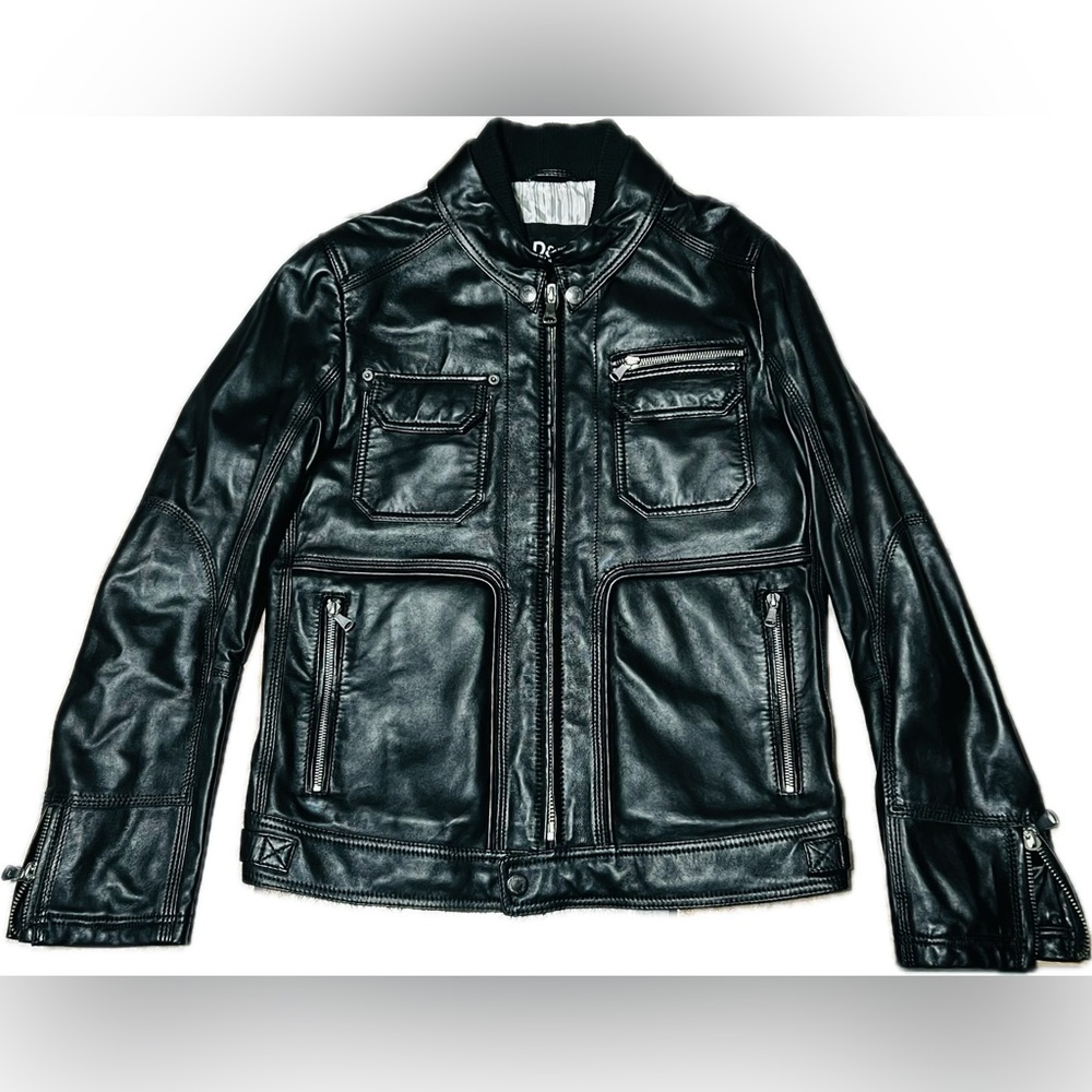 Dolce & Gabbana D&G Leather jacket. Authentic. Imported. Size 50 Large S…